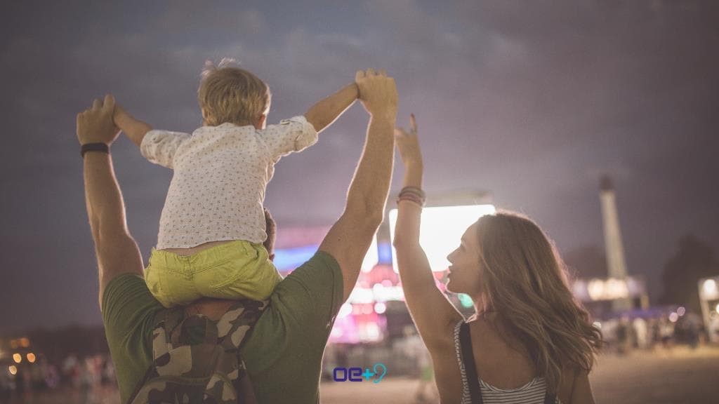 De festival cos nenos. Como protexer os seus oídos?